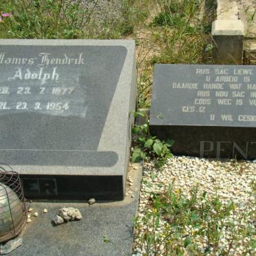 PENTZ James Hendrik Adolph 1877-1954 &amp; Catharina Johanna RALL 1892-1971