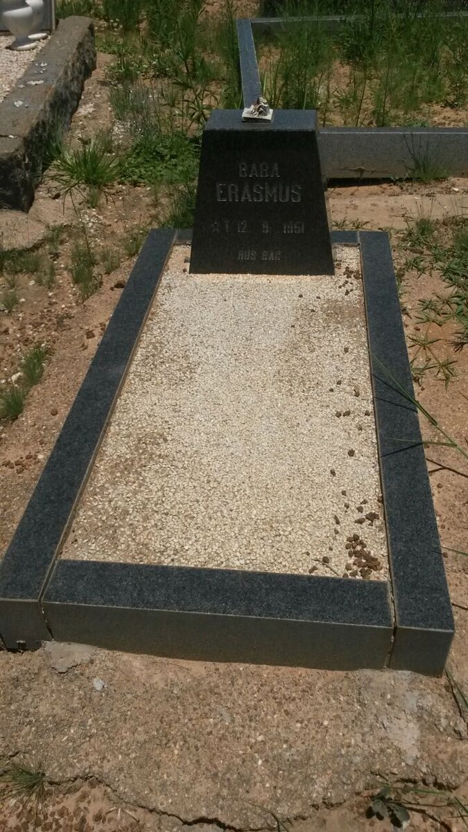 ERASMUS Baba 1951-1951