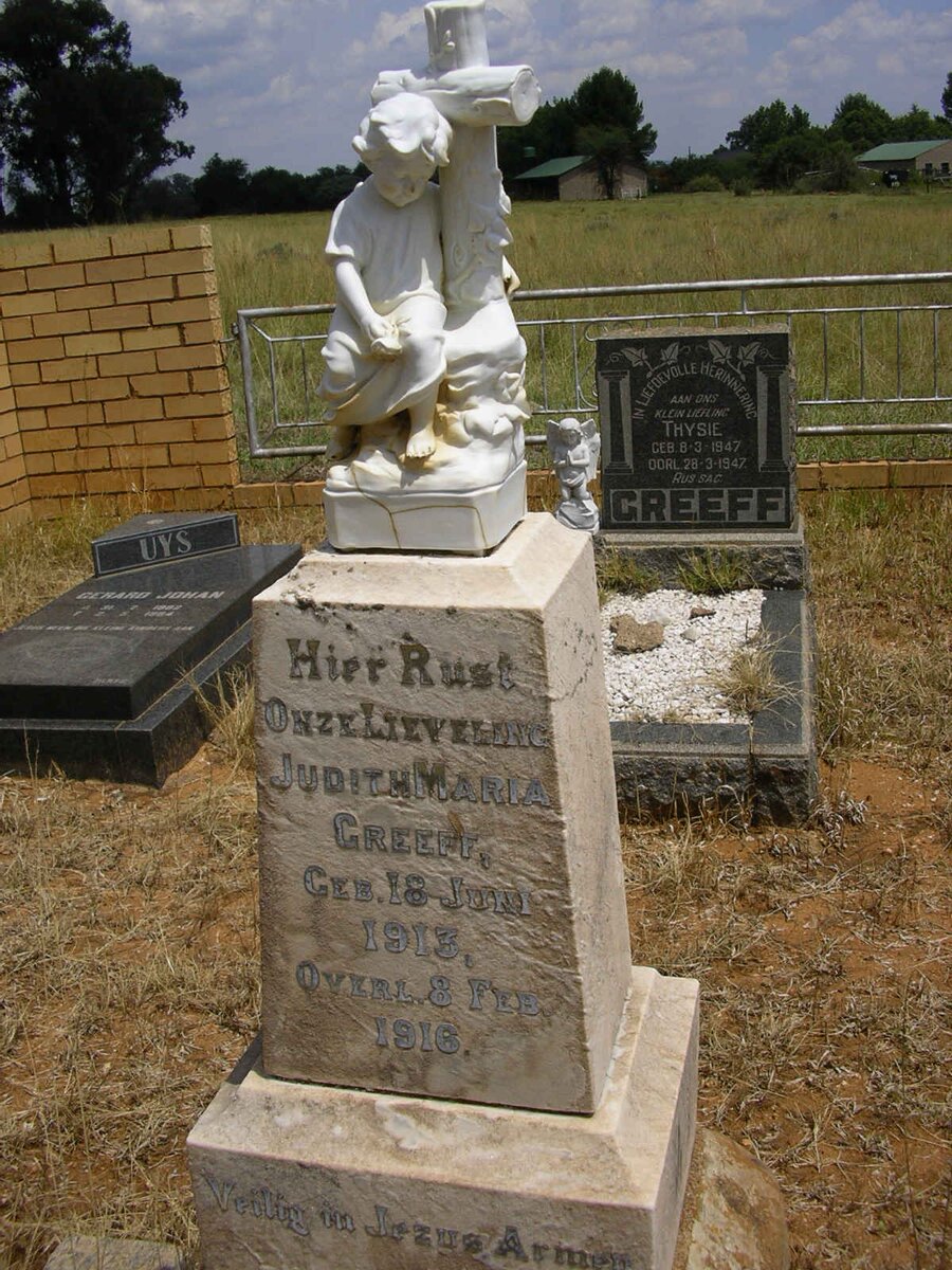 GREEFF Judith Maria 1913-1916