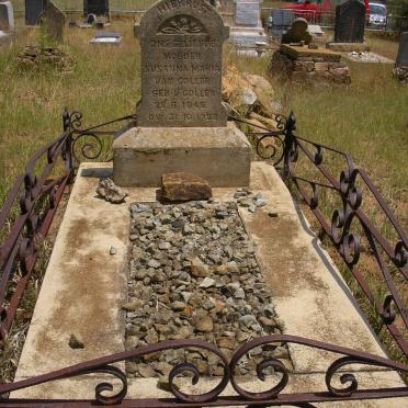 COLLER Susanna Maria, van nee VAN COLLER 1862-1923 