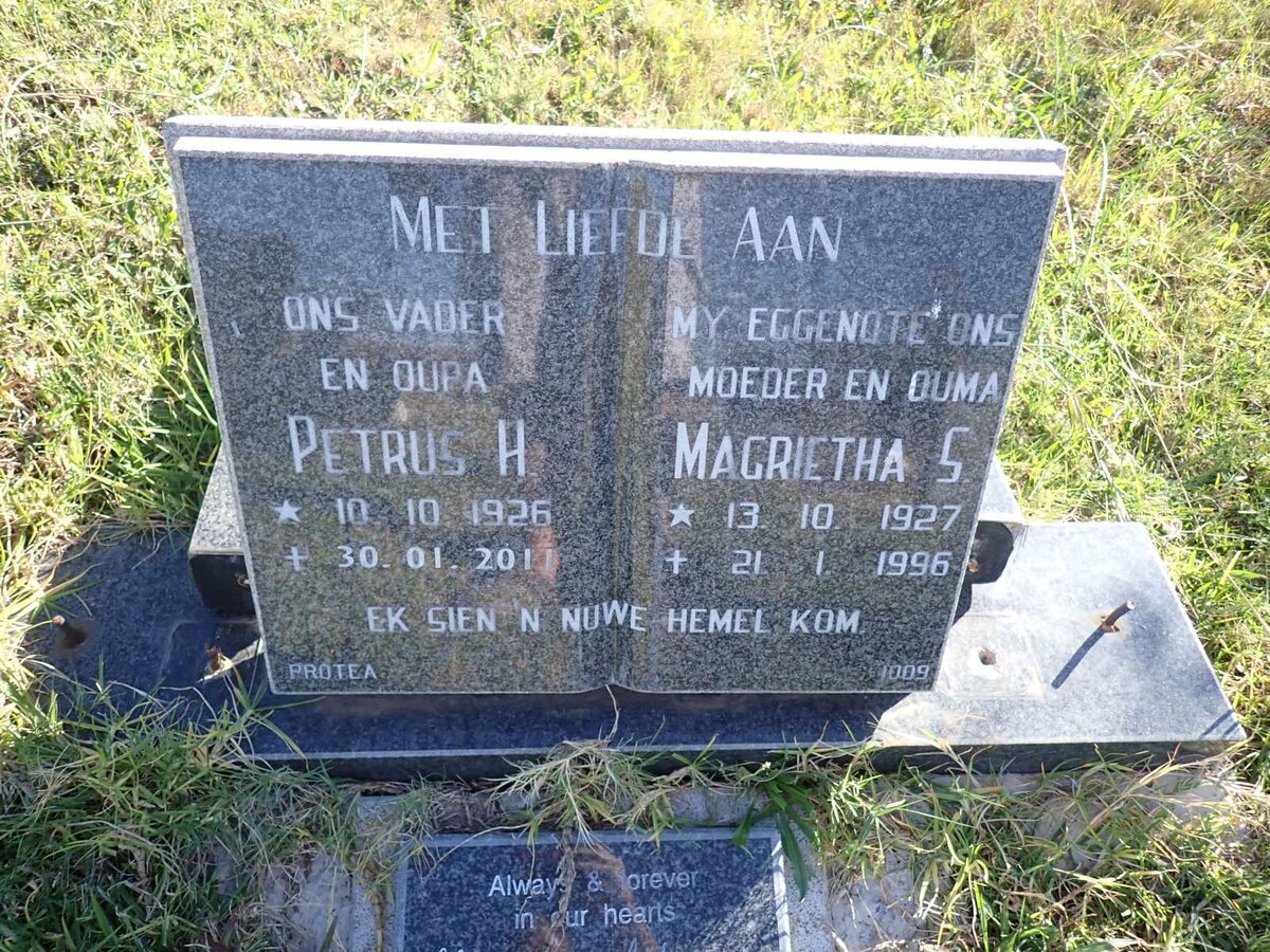 ACKERMAN Petrus H. 1926-2011 & Magrietha S. 1927-1996 :: ACKERMAN Marius 1966-2021_2