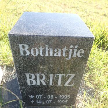 BRITZ Bothatjie 1995-1995