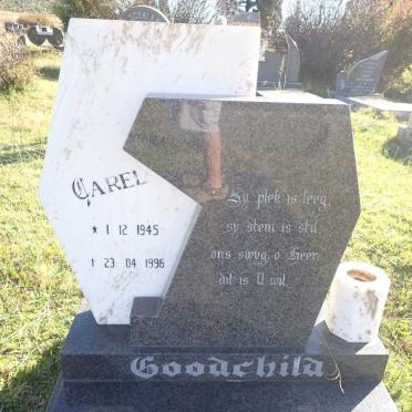 GOODCHILD Carel 1945-1996