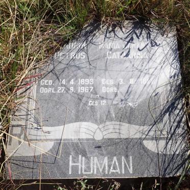 HUMAN Hendrik Petrus 1893-1967 &amp; Maria Johanna Catharina 1899-