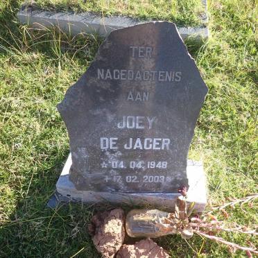 JAGER Joey, de 1948-2003