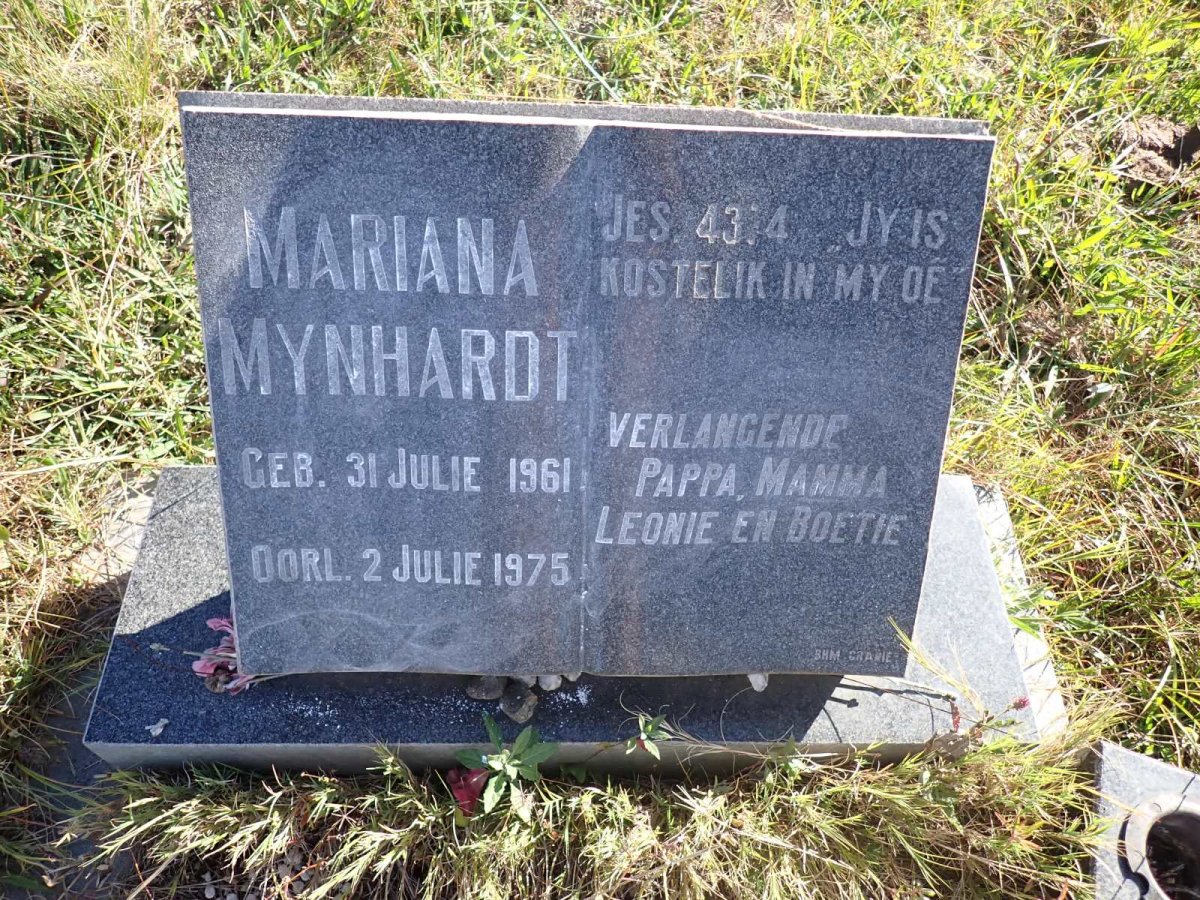 MYNHARDT Mariana 1961-1975