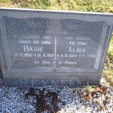 REYNEKE Basie 1920-1989 & Alida 1924-2001