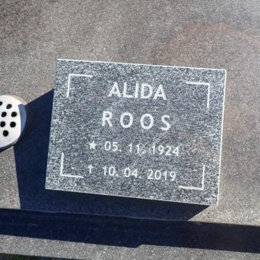 ROOS Alida 1924-2019