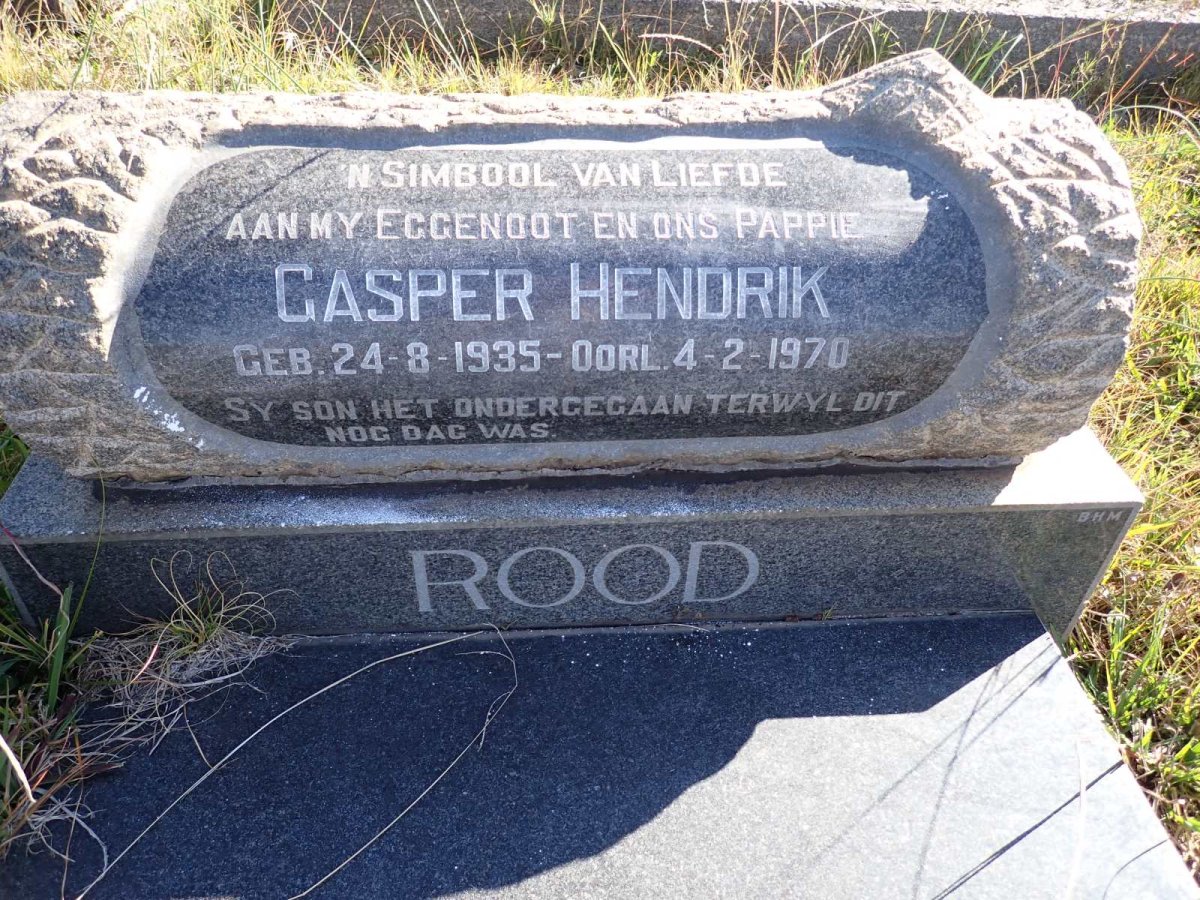 ROOD Casper Hendrik 1935-1970