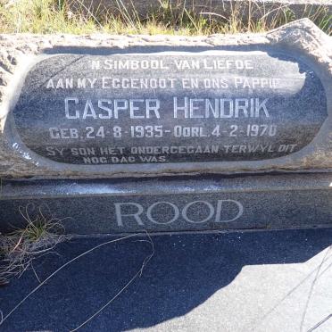 ROOD Casper Hendrik 1935-1970