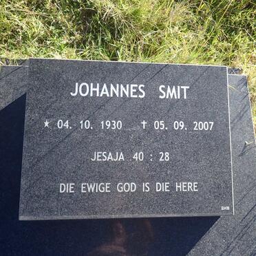 SMIT Johannes 1930-2007