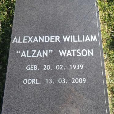 WATSON Alexander William 1939-2009