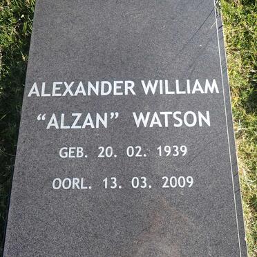 WATSON Alexander William 1939-2009