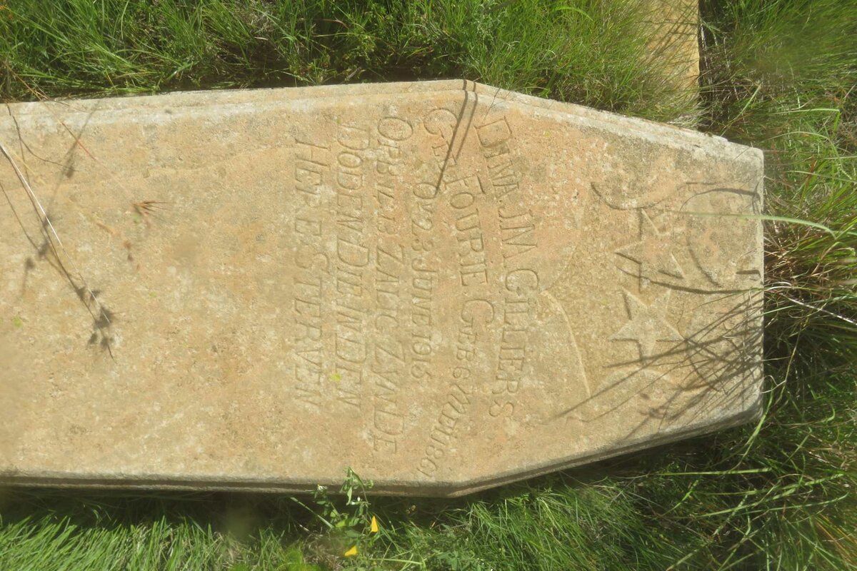 CILLIERS Dina J.M. nee FOURIE 1861-1915