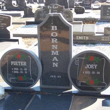 BORNMAN Pieter 1928-2006 &amp; Joey 1932-