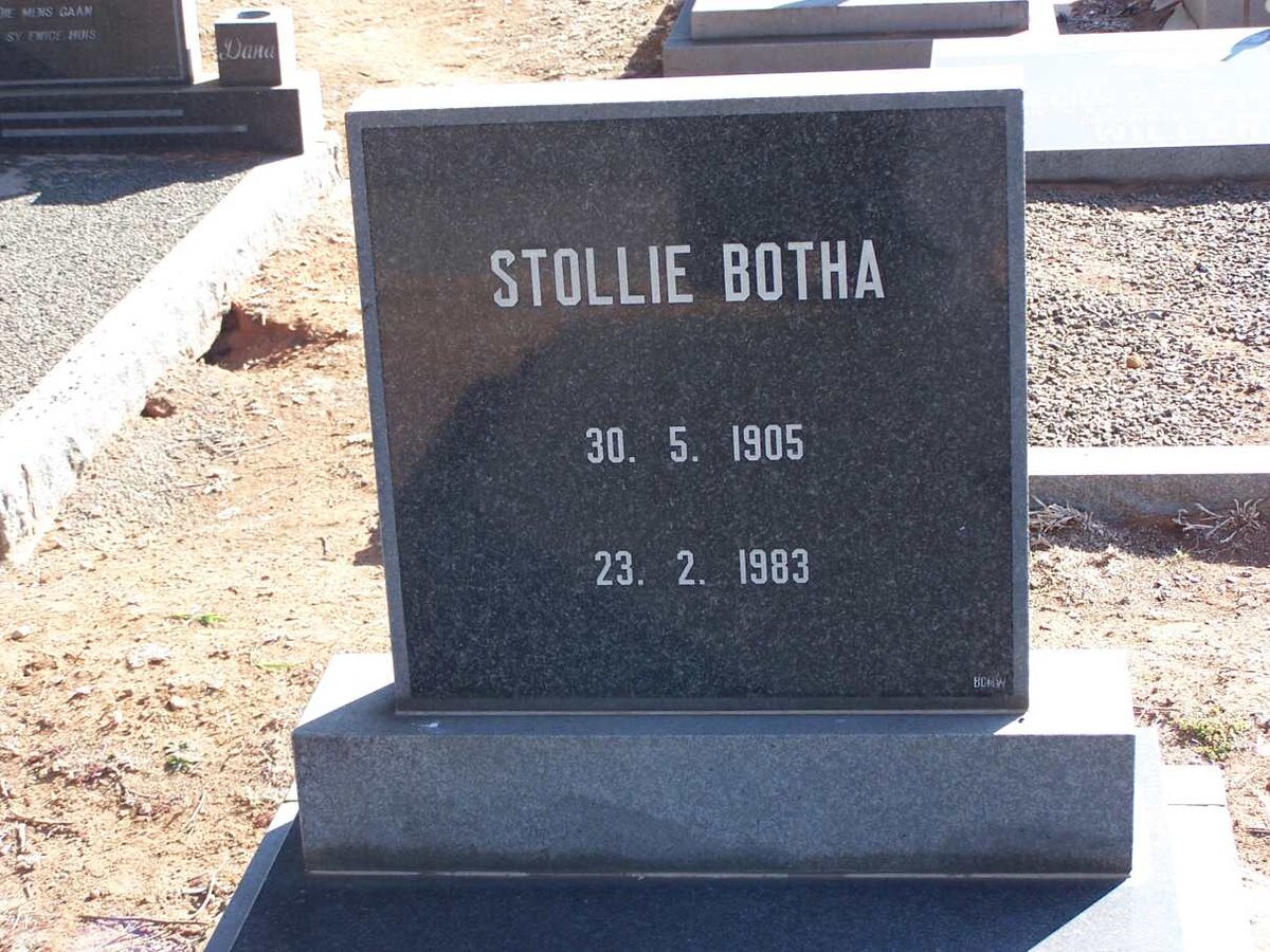 BOTHA Michiel Christoffel 1905-1983