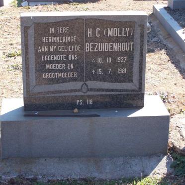 BEZUIDENHOUT H.C. 1927-1981