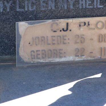 BLOM C.J.  ?-?