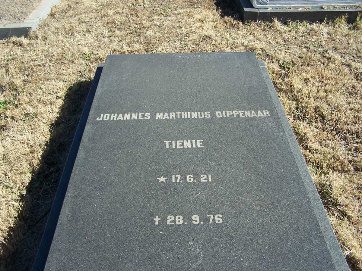 DIPPENAAR Johannes Marthinus 1921-1976