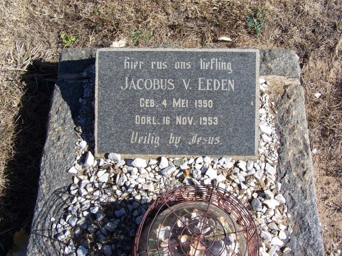 EEDEN Jacobus, v. 1950-1953