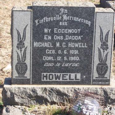 HOWELL Michael M.C. 1891-1960