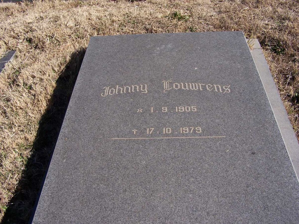 LOUWRENS Johnny 1905-1979