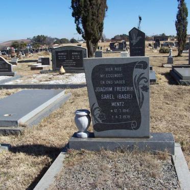 MENTZ Joachim Frederik Sarel 1941-1978