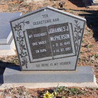 McPHERSON Johannes J. 1949-1997