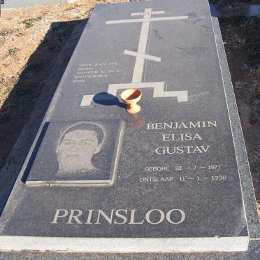 PRINSLOO Benjamin Elisa Gustav 1971-1998