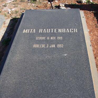 RAUTENBACH M.C.E. 1919-1992