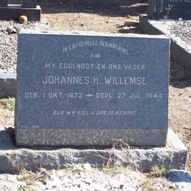 WILLEMSE Johannes H. 1872-1944