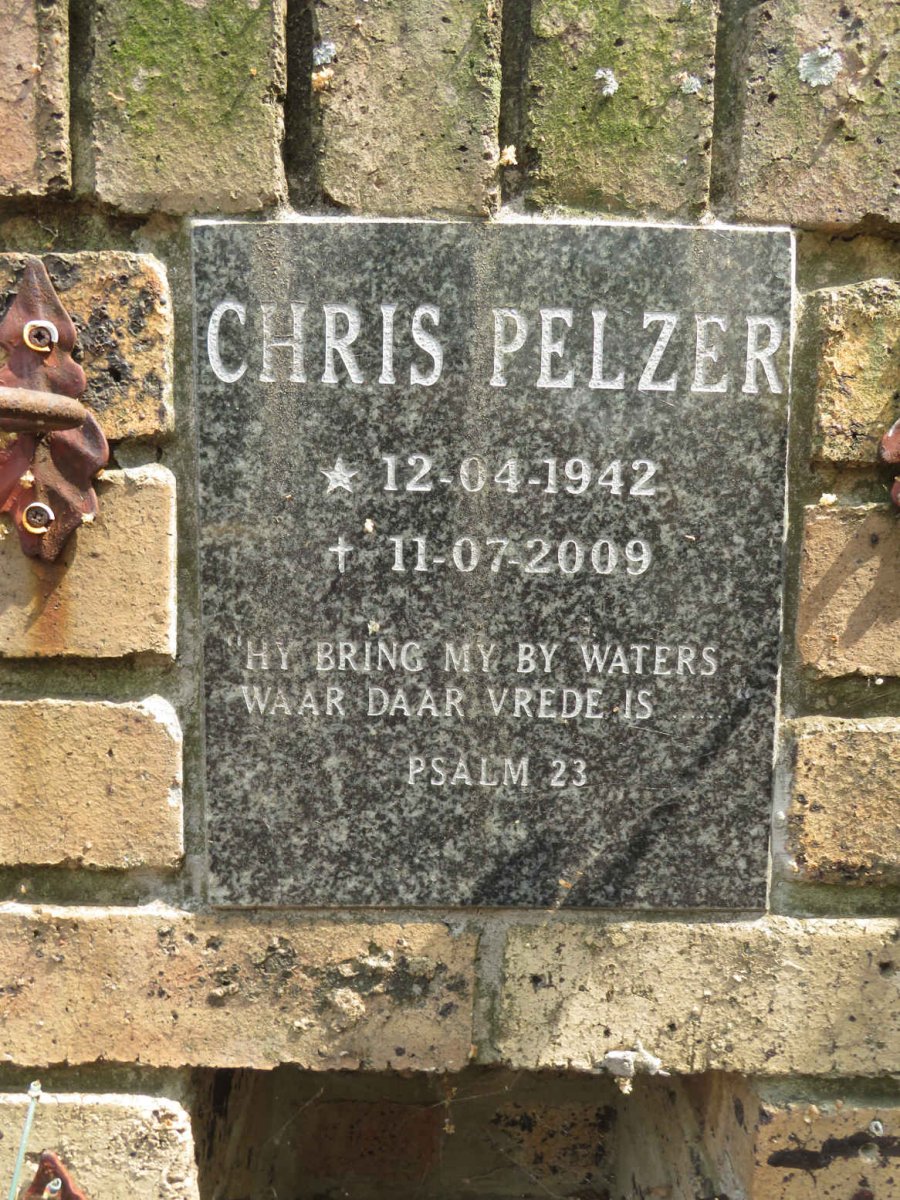 PELZER Chris 1942-2009