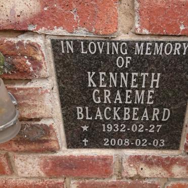 BLACKBEARD Kenneth Graeme 1932-2008