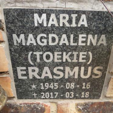 ERASMUS Maria Magdalena 1945-2017
