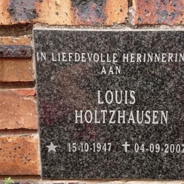 HOLTZHAUSEN Louis 1947-2007