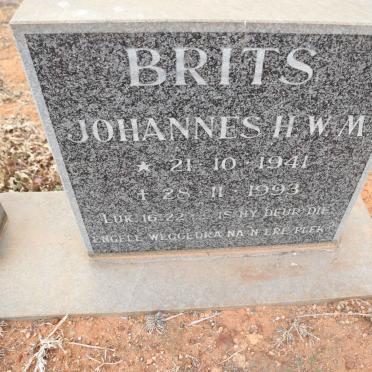 BRITS Johannes H.W.M. 1941-1993