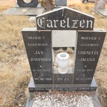 CARELZEN Jan Johannes 1932- & Cornelia Jacoba 1937-2004