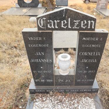CARELZEN Jan Johannes 1932- & Cornelia Jacoba 1937-2004