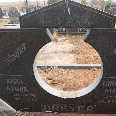 DREYER Christiaan Mauritz 1892-1984 & Anna Maria 1903-2001