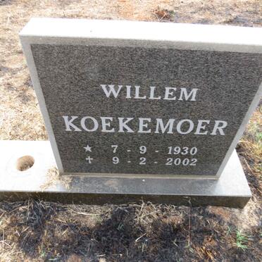 KOEKEMOER Willem 1930-2002