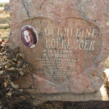 KOEKEMOER Geraldine 1989-2007