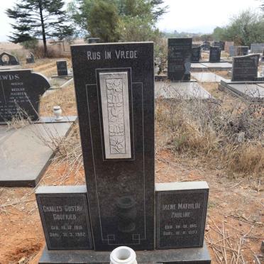 KROS Charles Gustav Godfried 1916-1982 & Irene Mathilde Pauline 1915-1997