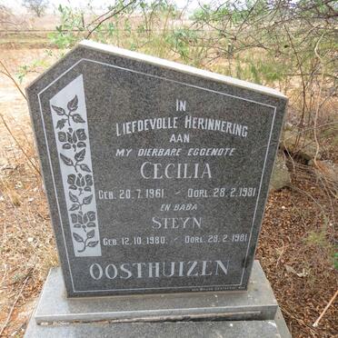 OOSTHUIZEN Cecilia 1961-1981 :: OOSTHUIZEN Steyn 1980-1981
