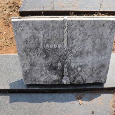 PRETORIUS Albertus Johannes Hendrik 1918-1983 & Aletta Johanna MEIRING 1917-1990