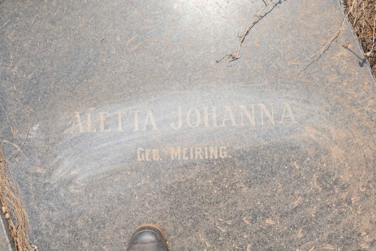 PRETORIUS Albertus Johannes Hendrik 1918-1983 & Aletta Johanna MEIRING 1917-1990