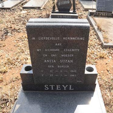 STEYL Anita Suzan nee BURGER 1946-1983