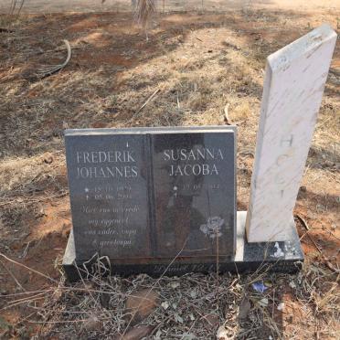 SCHOEMAN Frederik Johannes 1929-2004 & Susanna Jacoba 1934- 