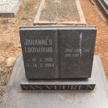 VUUREN Johannes Lodiwikus, van 1910-1984