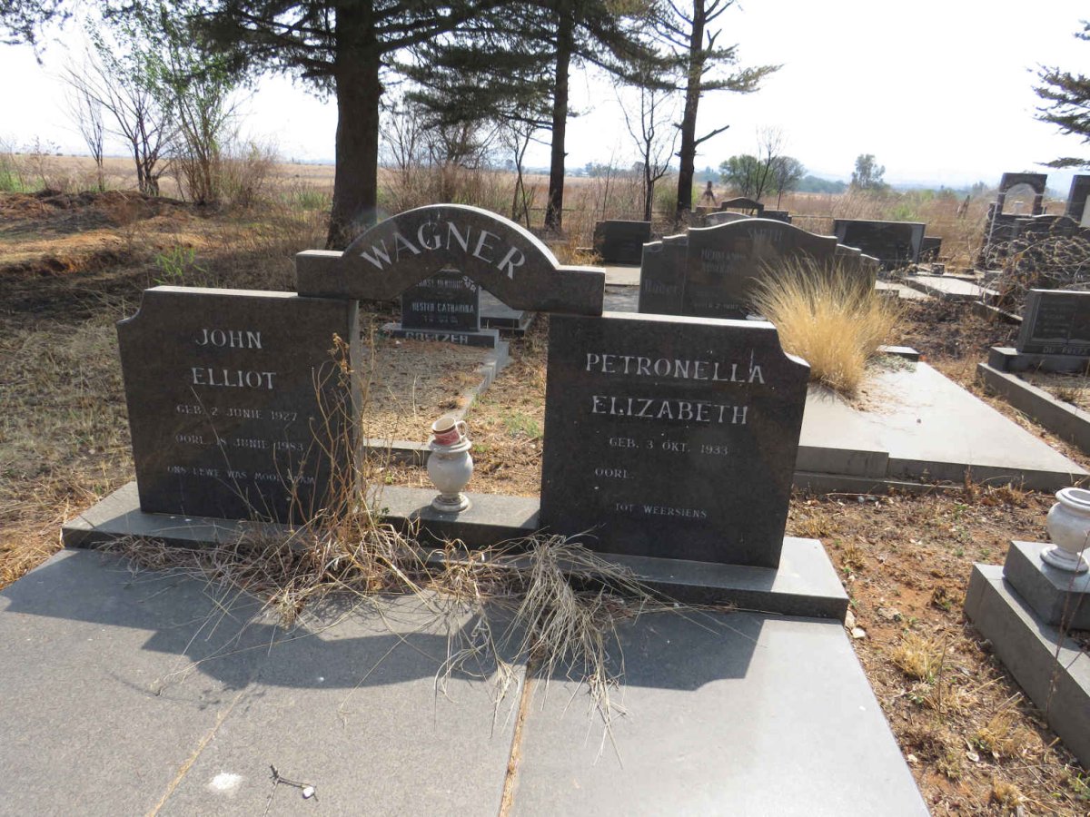 WAGNER John Elliot 1927-1983 & Petronella Elizabeth 1933- :: WAGNER Pierre 1963-1985 _1