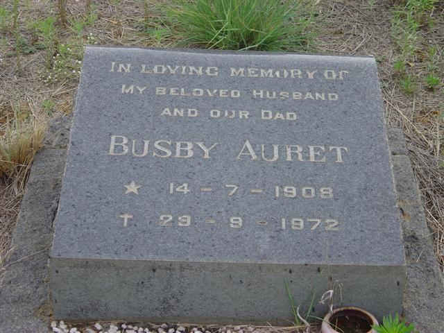 AURET Busby 1908-1972